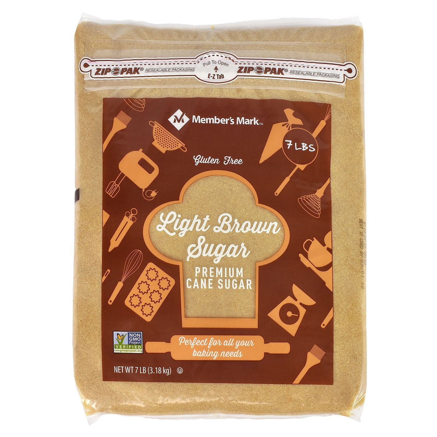 Amazon.com: Member's Mark Light Brown Sugar, 7 Pound : Grocery